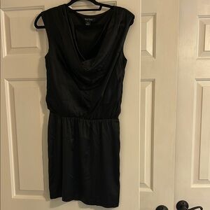 White House Black Market Black Sheath Mini Dress